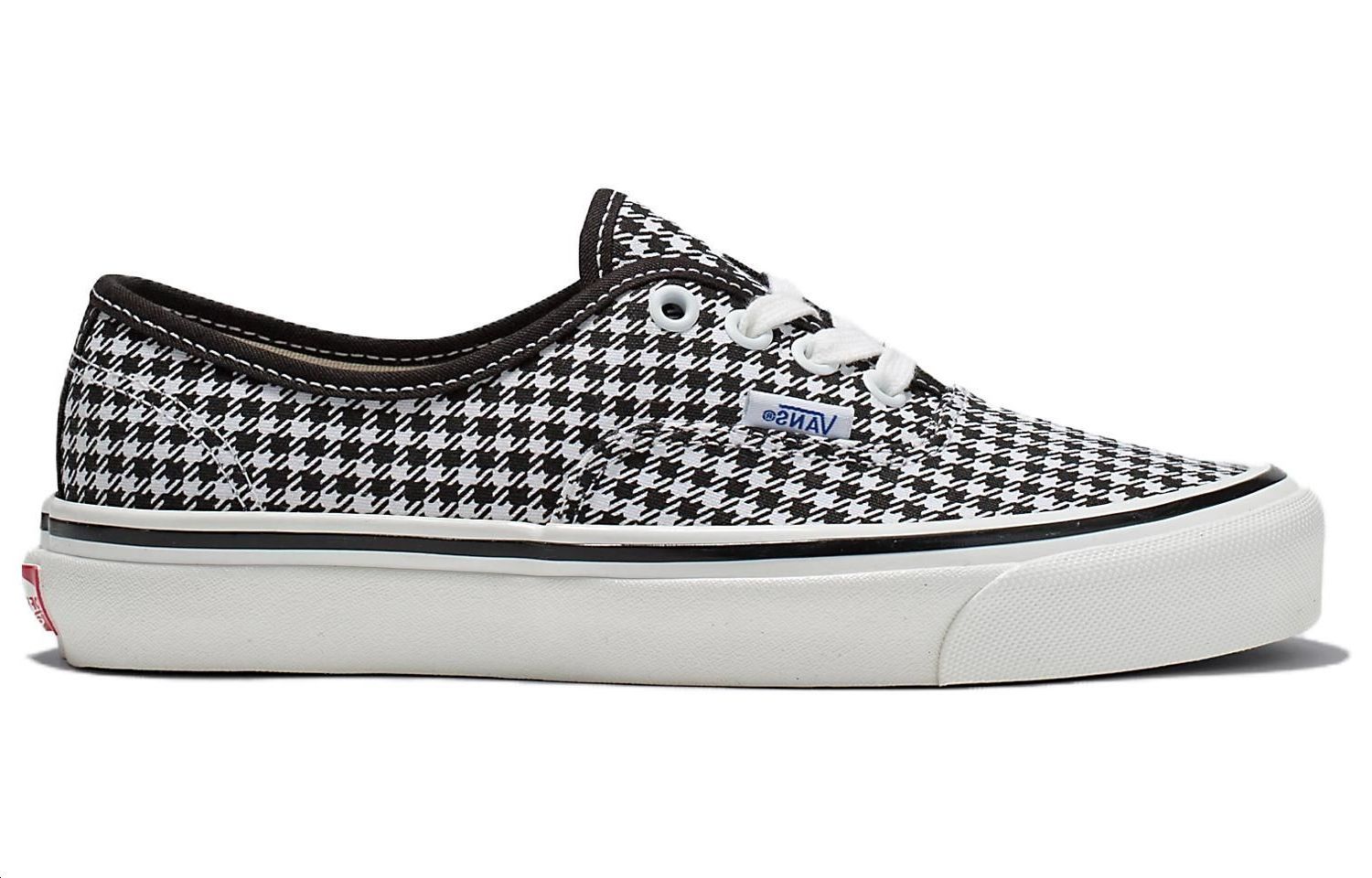 Кеды унисекс Vans Authentic 44 Dx Anaheim Factory Og Houndstooth черные, 42 EU