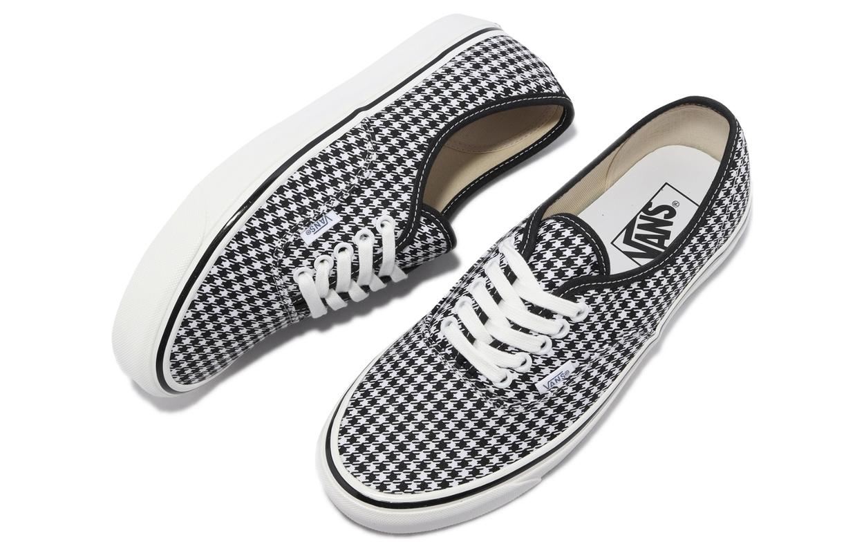 Кеды унисекс Vans Authentic 44 Dx Anaheim Factory Og Houndstooth черные, 42 EU