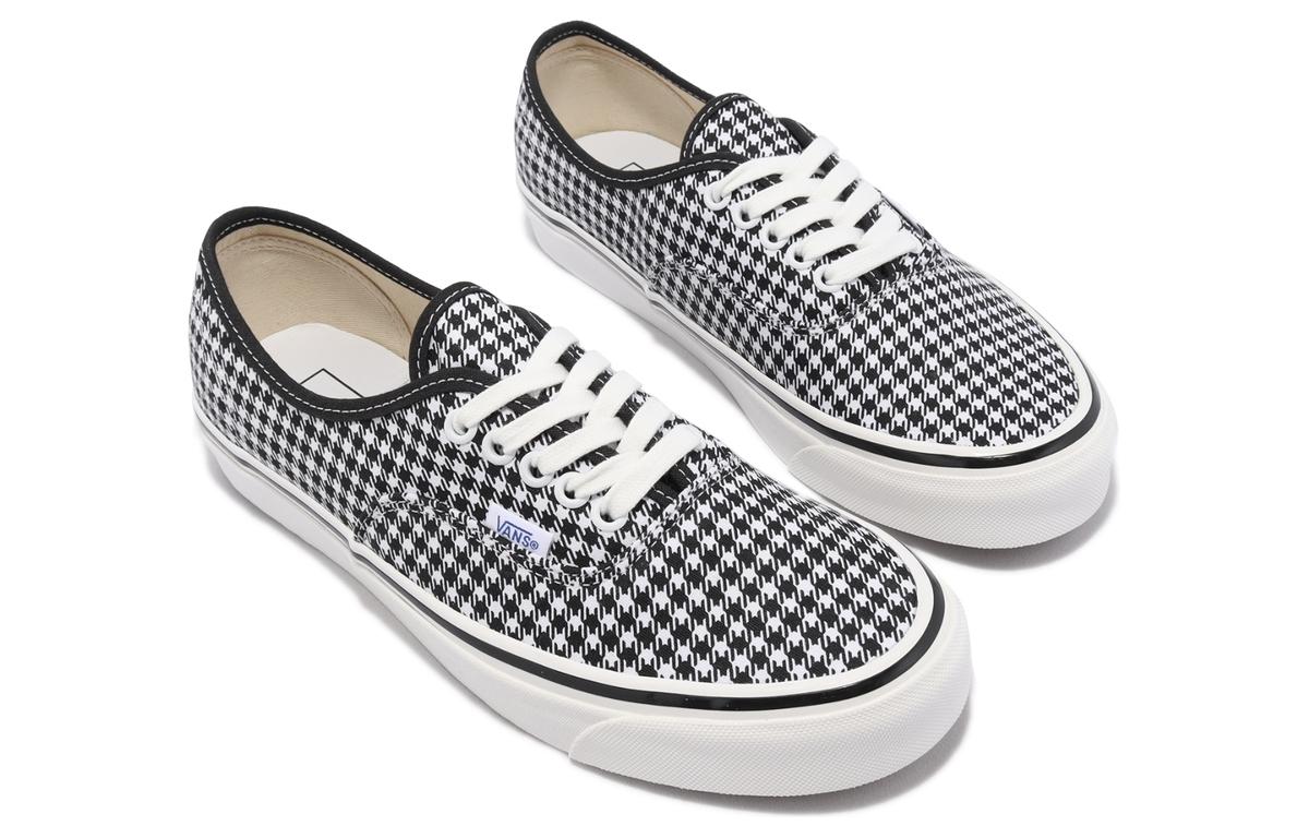 Кеды унисекс Vans Authentic 44 Dx Anaheim Factory Og Houndstooth черные, 42 EU