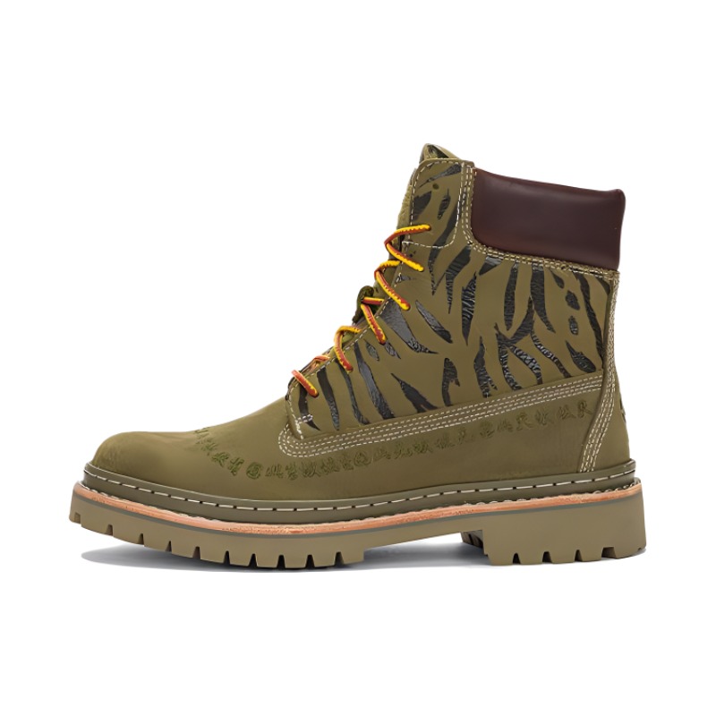 Ботинки женские Timberland x Clot Future73 Timberloop оливковые, 37.5 EU