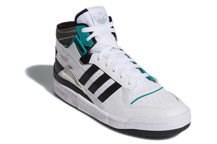 Кроссовки унисекс Adidas Originals Forum Exhibit Mid белые, 36 EU