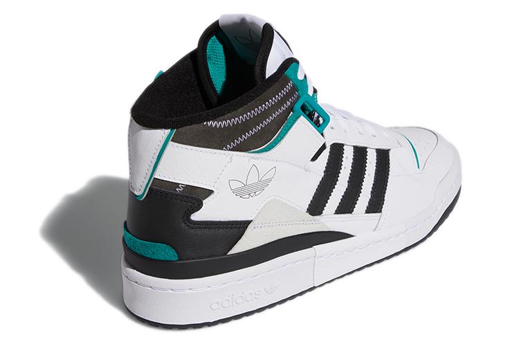 Кроссовки унисекс Adidas Originals Forum Exhibit Mid белые, 36 EU