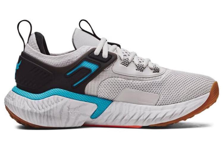 Кроссовки женские Under Armour Project Rock 5 серые, 38.5 EU