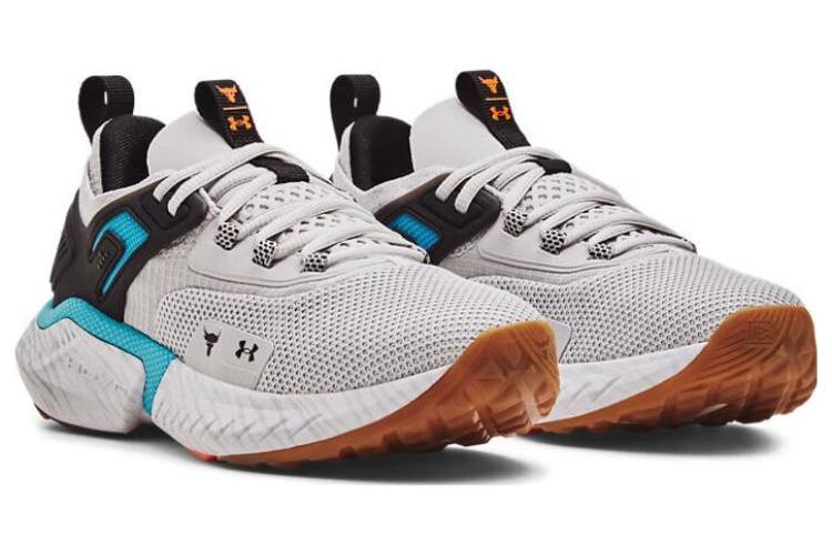 Кроссовки женские Under Armour Project Rock 5 серые, 38.5 EU