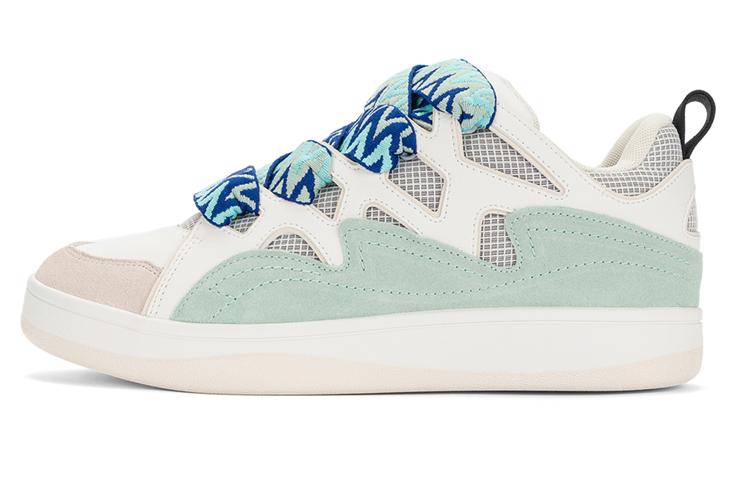 Кеды унисекс Kappa Capa серые и зелёные, 40 EU