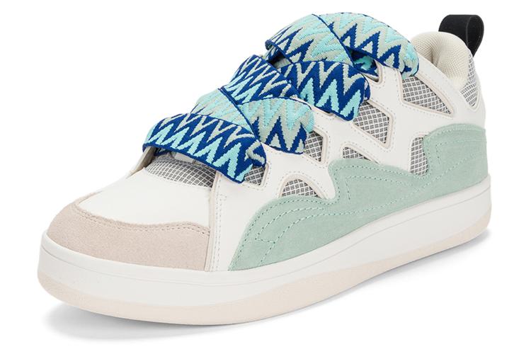 Кеды унисекс Kappa Capa серые и зелёные, 40 EU