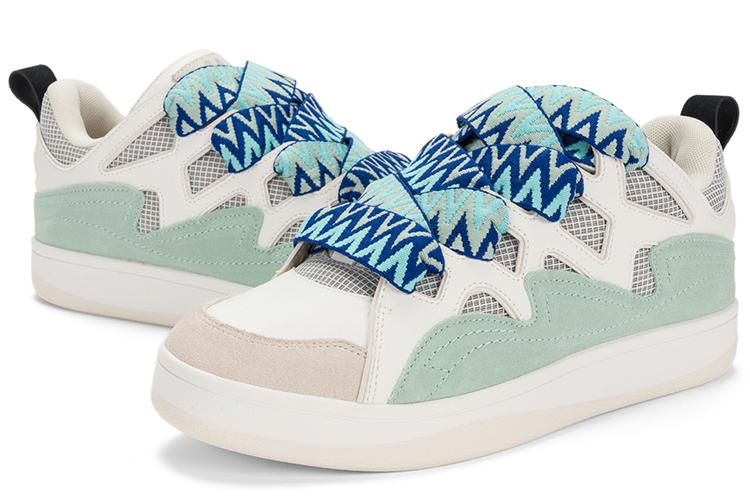 Кеды унисекс Kappa Capa серые и зелёные, 40 EU