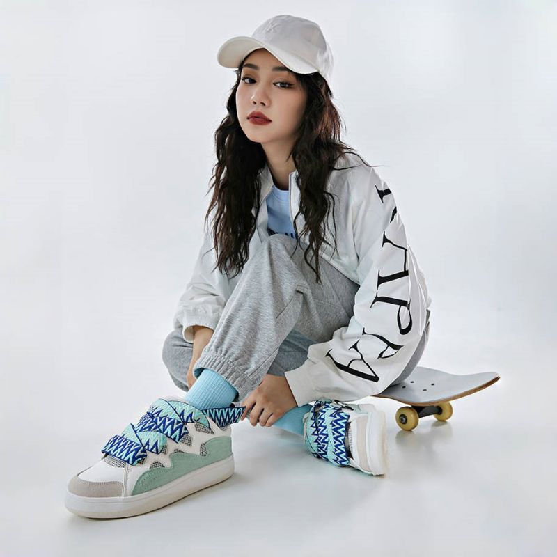 Кеды унисекс Kappa Capa серые и зелёные, 40 EU