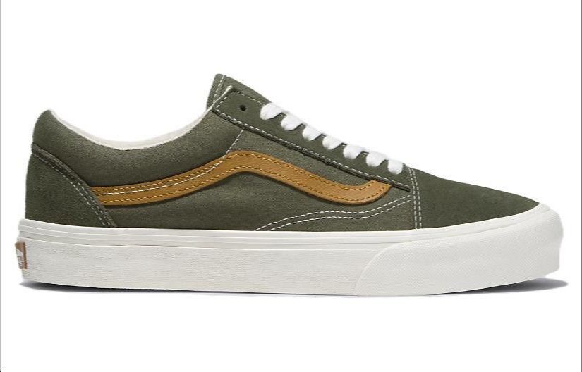 Кеды унисекс Vans Old Skool Vr3 оливковые, 38 EU