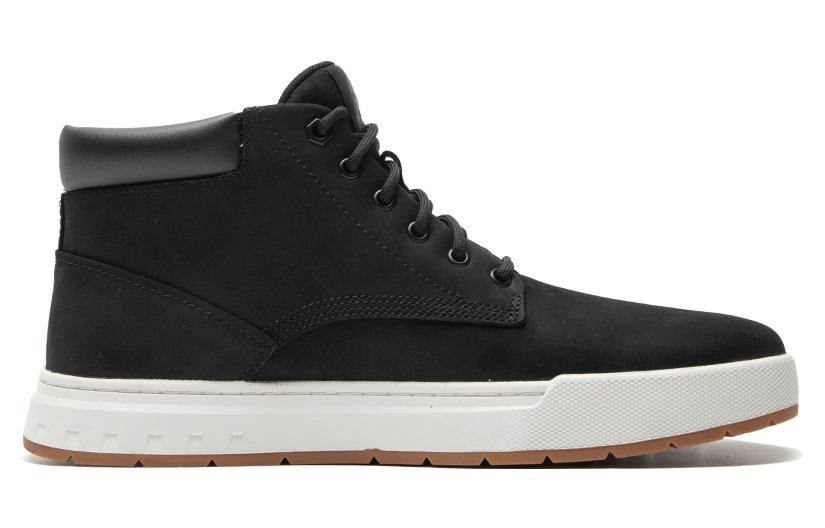 Галоши мужские Timberland Maple Grove Leather Chukka Boot черные, 41 EU