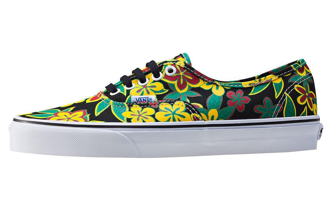 Кеды унисекс Vans Authentic Freshness желтые зеленые, 40 EU