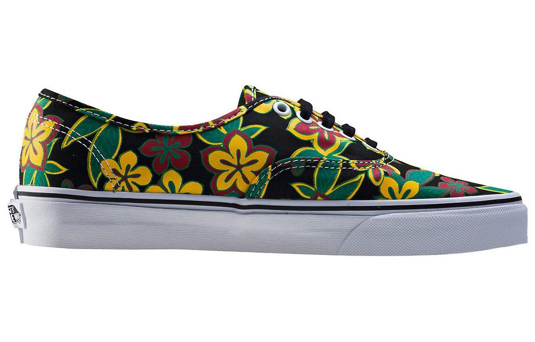 Кеды унисекс Vans Authentic Freshness желтые зеленые, 40 EU