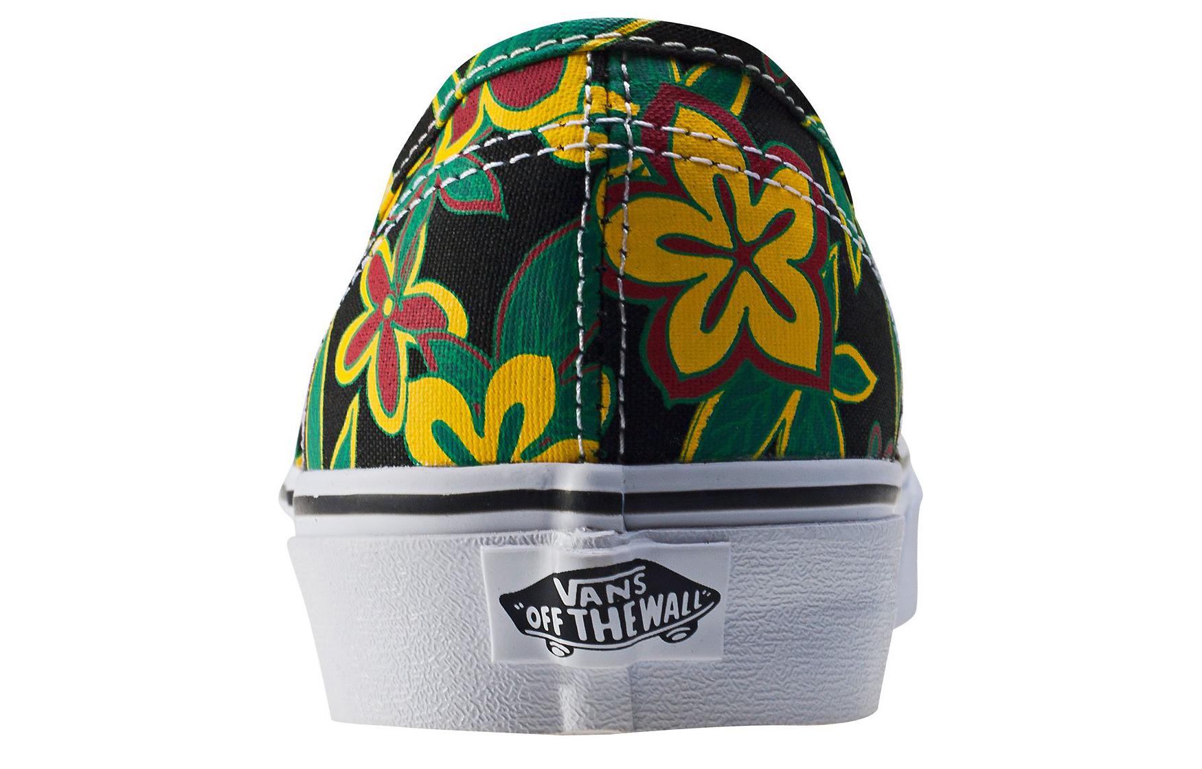 Кеды унисекс Vans Authentic Freshness желтые зеленые, 40 EU