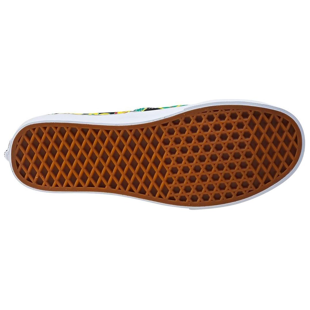 Кеды унисекс Vans Authentic Freshness желтые зеленые, 40 EU