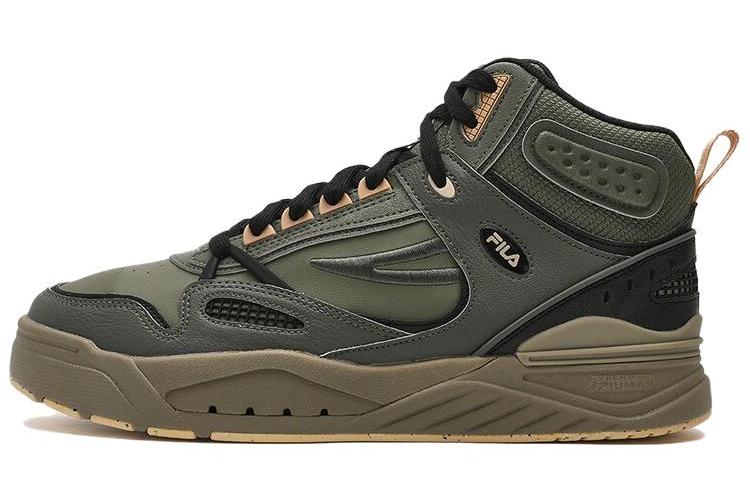 Кеды мужские FILA Slam Mid темно-зеленые, 41 EU