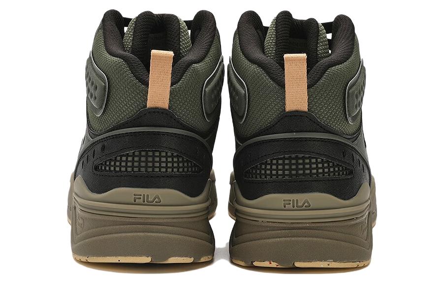 Кеды мужские FILA Slam Mid темно-зеленые, 41 EU