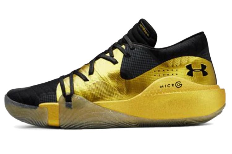 Кроссовки мужские Under Armour Anatomix Spawn Low metallic gold, 40 EU