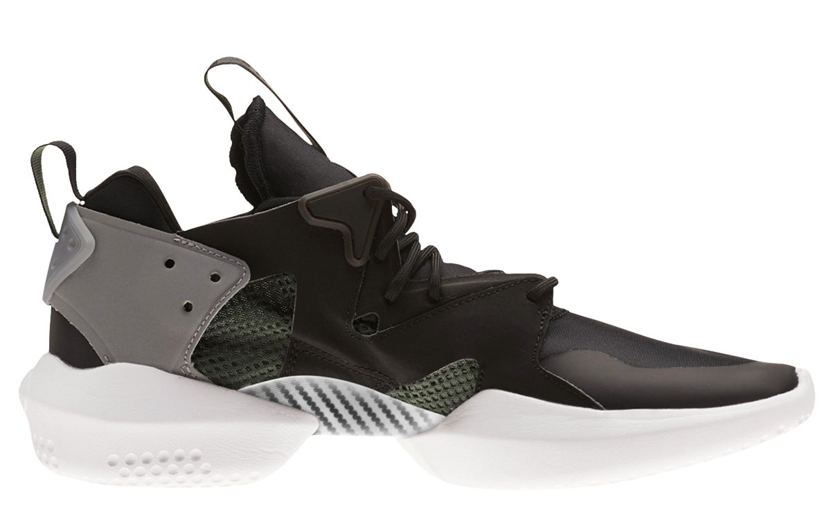 Кроссовки унисекс Reebok 3D Op Lite серые, черные, зеленые, 35 EU