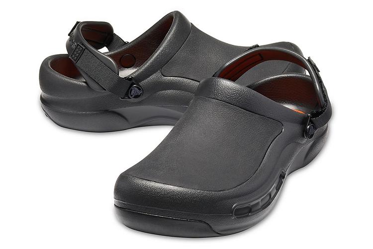 Клоги унисекс Crocs Bistro Pro LiteRide черные, 37-38 EU