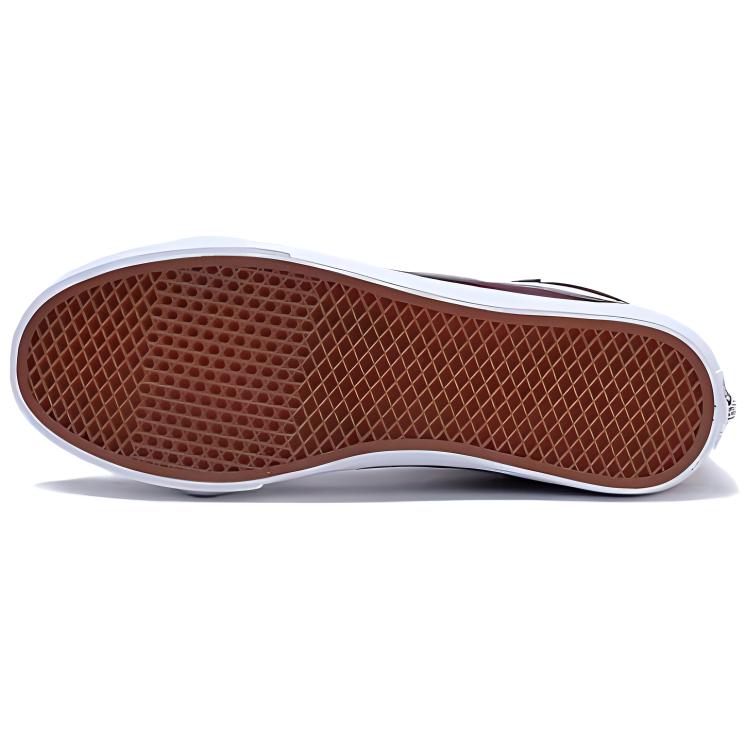 Кеды женские Vans SK8-Hi Slim бордовые, 39 EU