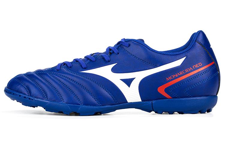 Футбольные бутсы мужские Mizuno Monarcida Neo II синие, белые, красные