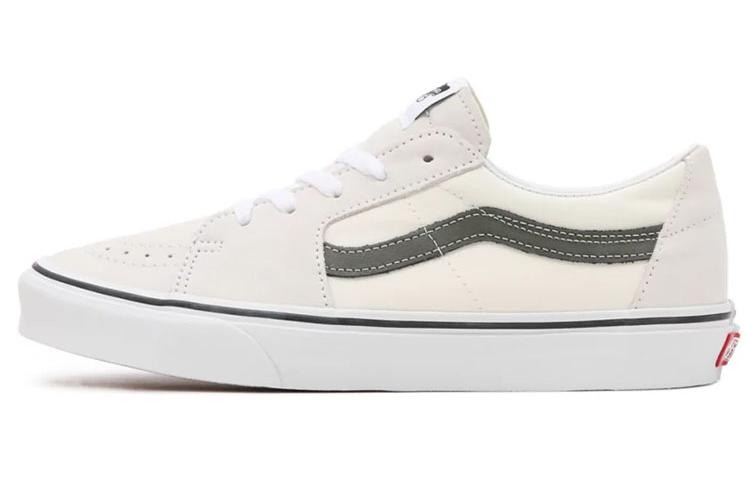 Кеды унисекс Vans Sk8 Low Utility Pop blanc de blanc khaki, 40 EU