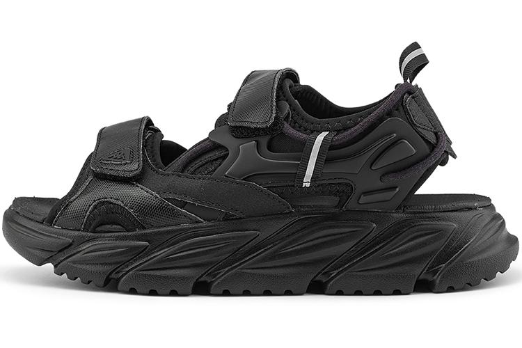 Сандалии женские Kappa Back to Back черные, 35 EU