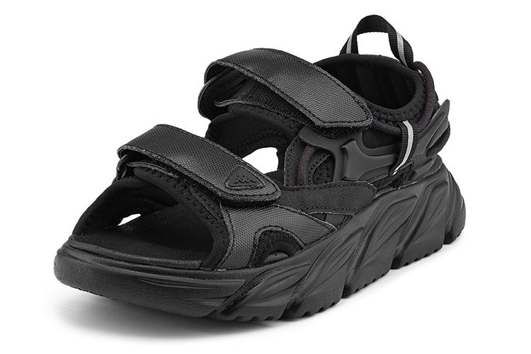 Сандалии женские Kappa Back to Back черные, 35 EU