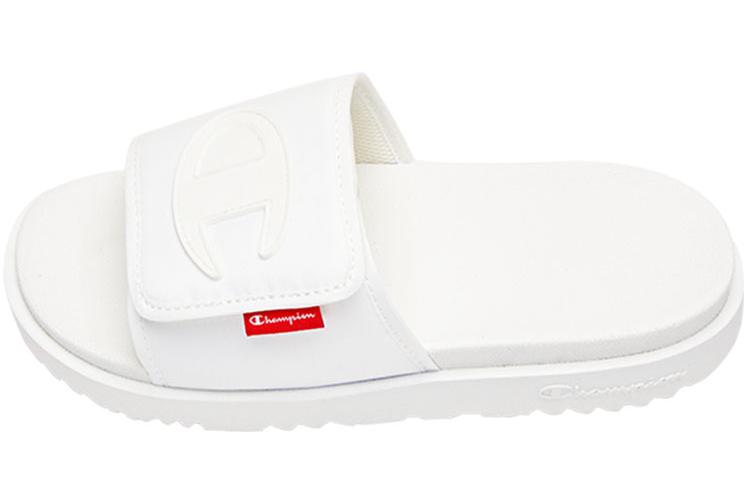 Шлепанцы унисекс Champion U3BFASW03A1 белые, 38 EU