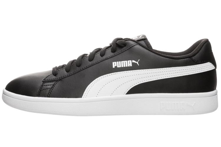 Кеды унисекс PUMA Smash V2 черные/белые