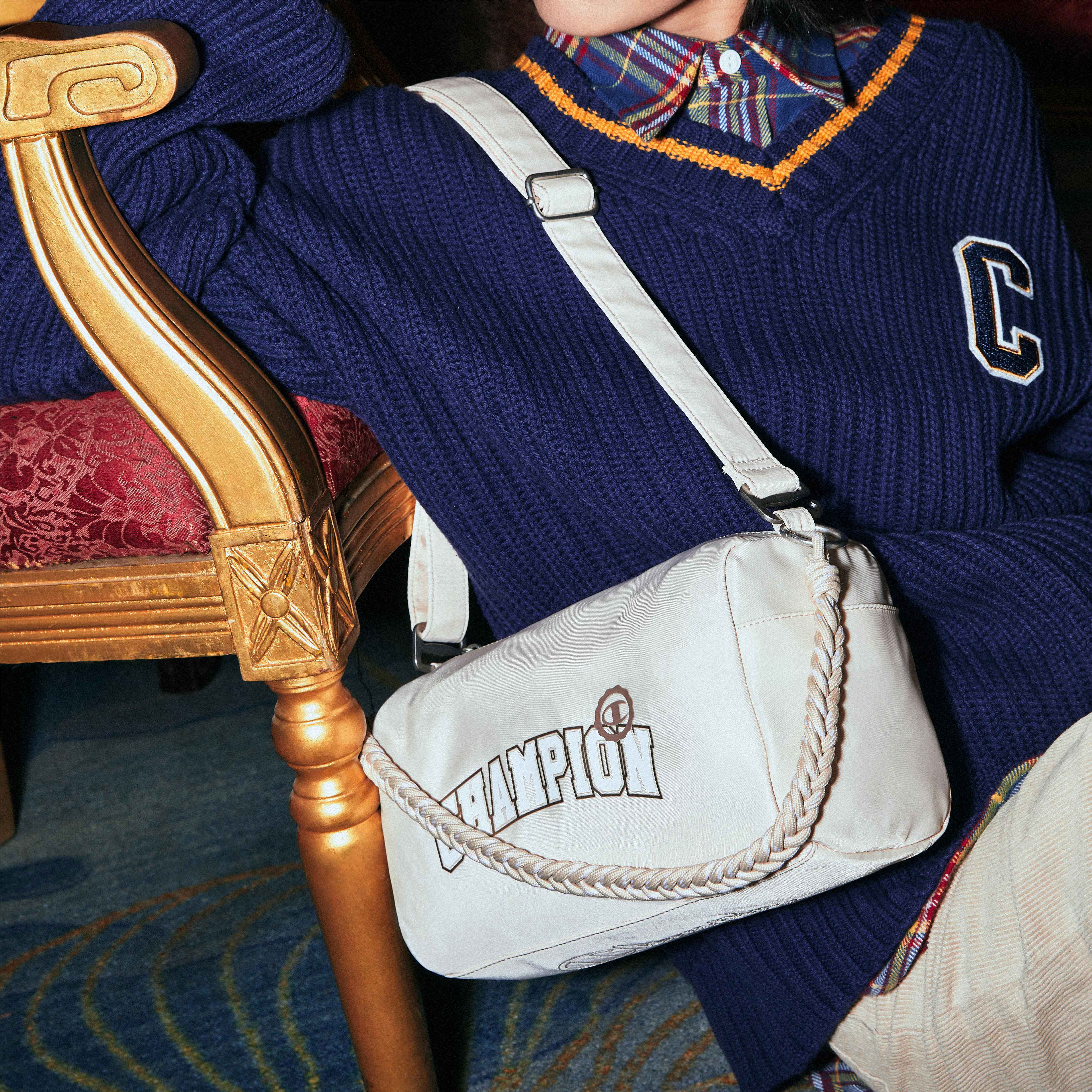 Сумка унисекс Champion Trumpets синий/черный/светло-хаки/серый