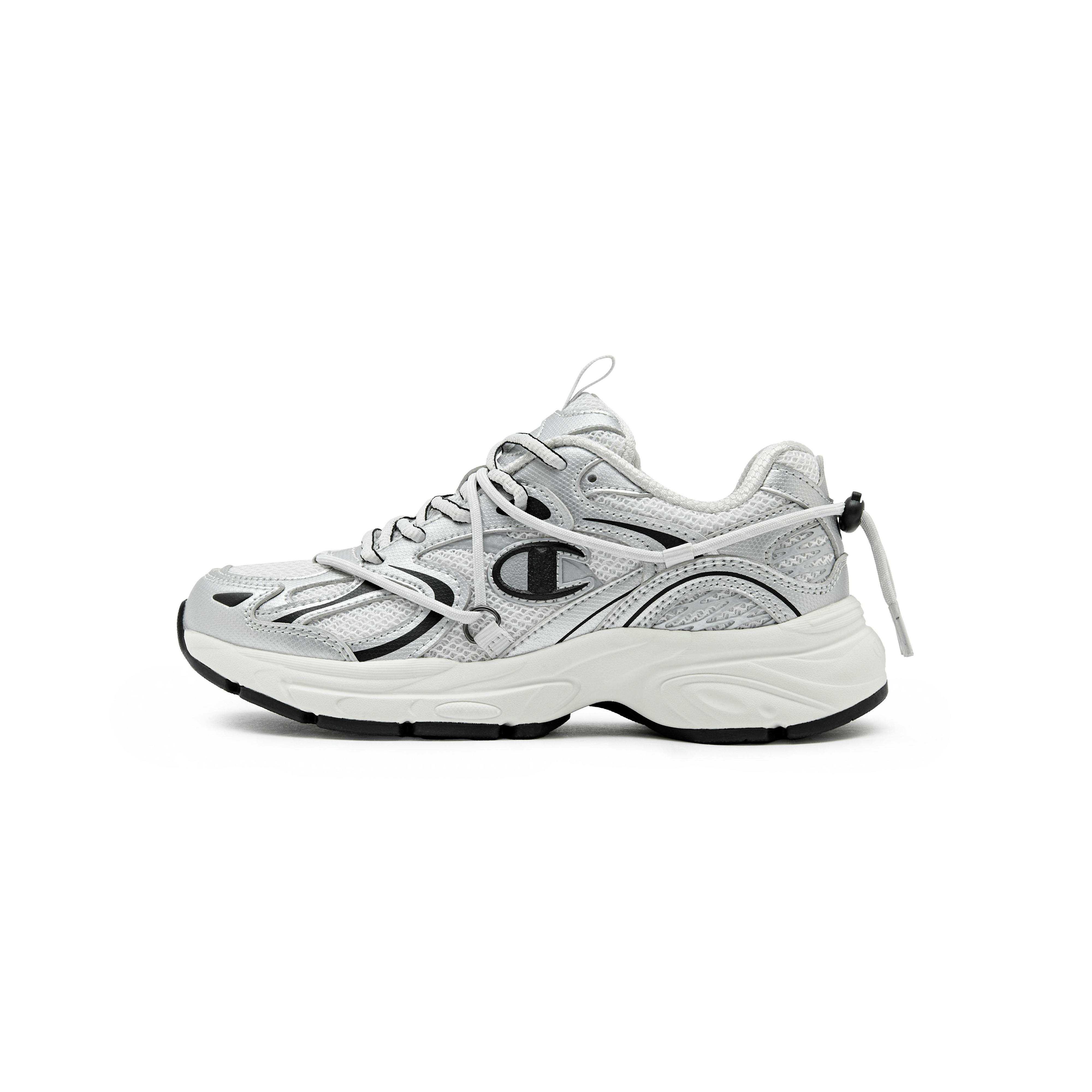 Кроссовки унисекс Champion U4AFCRU04B1 серебристые, 35 EU