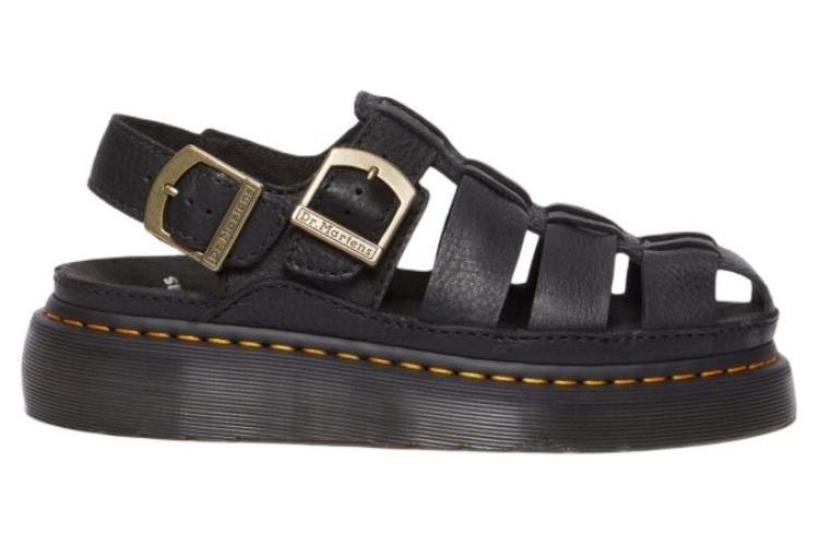 Сандалии женские Dr. Martens Wrenlie черные, 37 EU