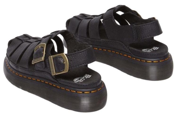 Сандалии женские Dr. Martens Wrenlie черные, 37 EU