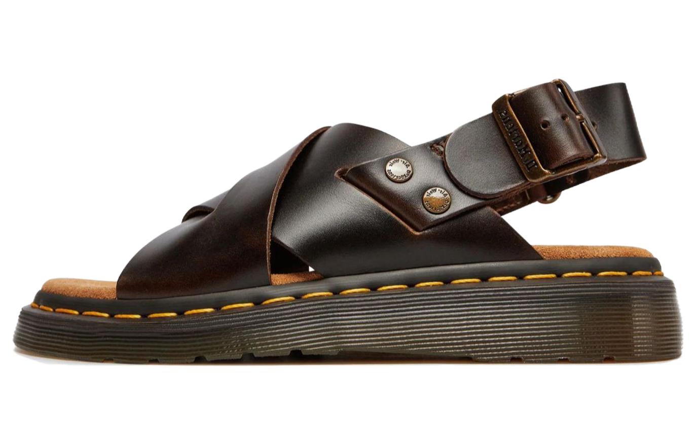 Сандалии унисекс Dr. Martens Zane коричневые