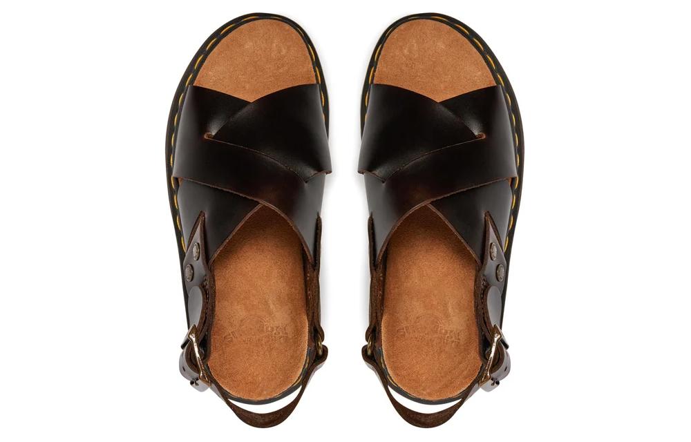 Сандалии унисекс Dr. Martens Zane коричневые, 38 EU