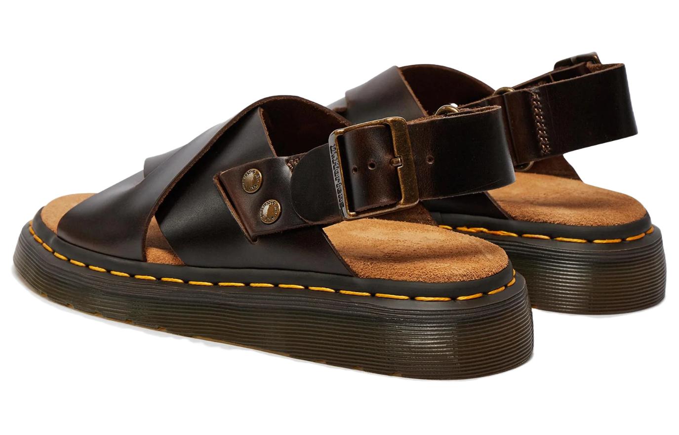 Сандалии унисекс Dr. Martens Zane коричневые, 38 EU