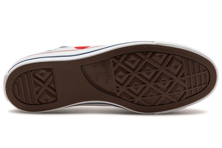 Кеды унисекс Converse Chuck Taylor All Star Low Patch Play белые, 42 EU