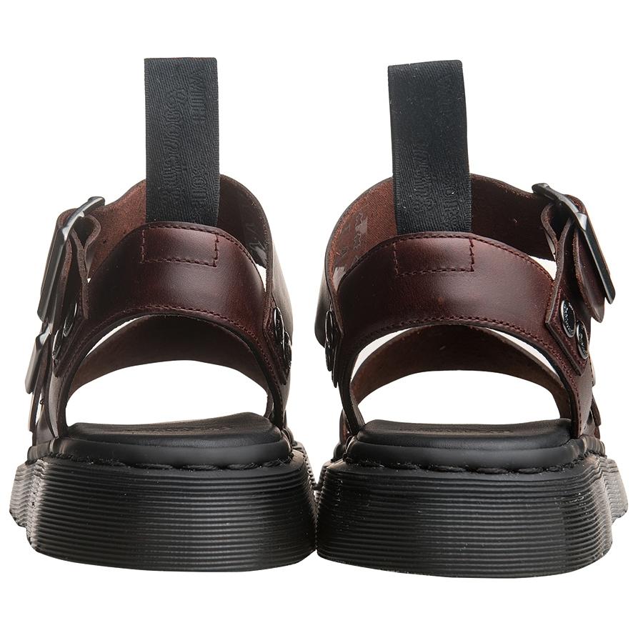 Сандалии унисекс Dr. Martens Gryphon Brando темно-коричневые, 42 EU