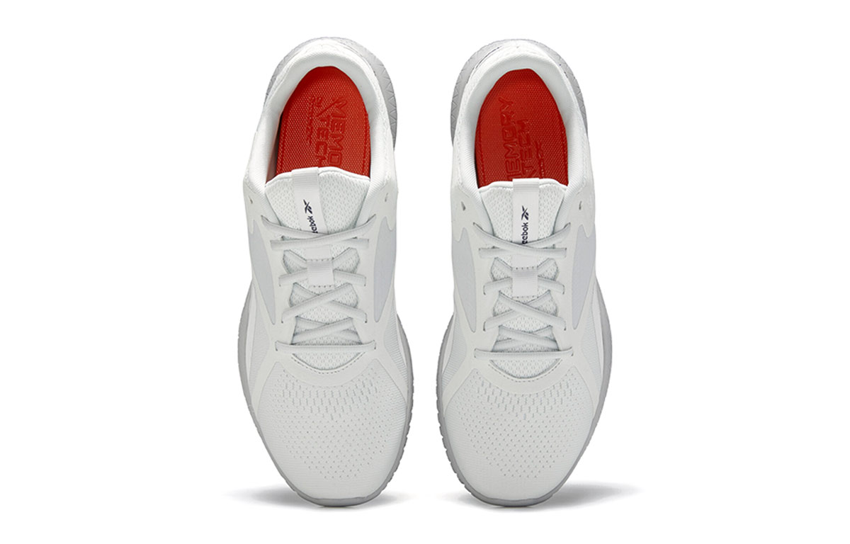 Кроссовки унисекс Reebok Flexagon Force 2 серые/белые, 42.5 EU