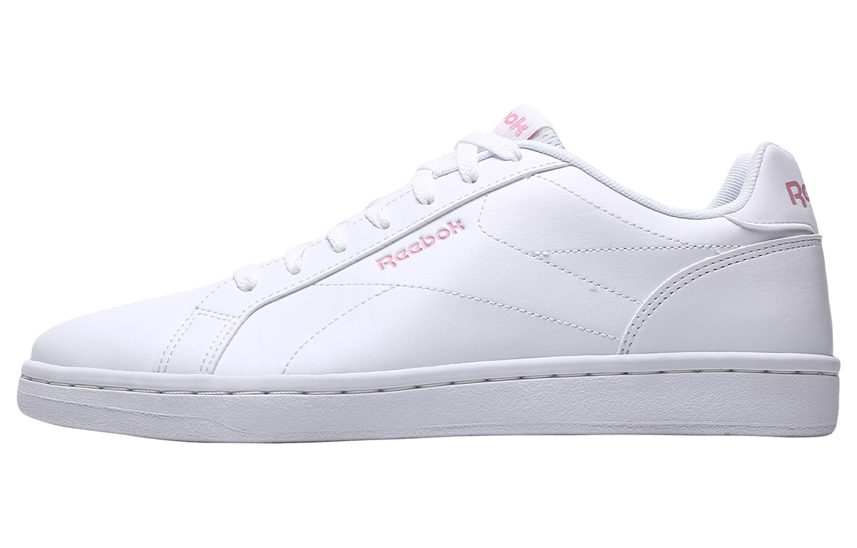 Кроссовки унисекс Reebok Complete Clean белые, розовые, 41 EU