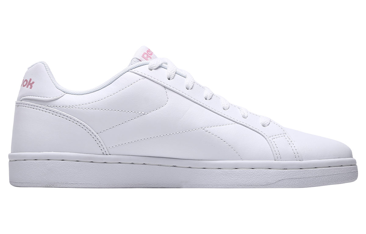 Кроссовки унисекс Reebok Complete Clean белые, розовые, 41 EU