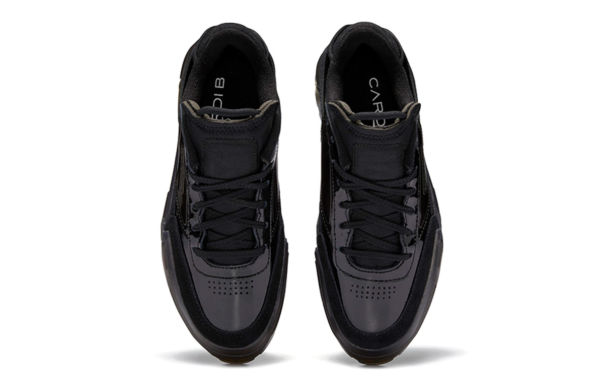 Кроссовки женские Reebok Cardi Club C черные, 35 EU