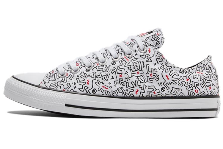 Кеды унисекс Converse Chuck Taylor All Star Ox Keith Haring белые-черные