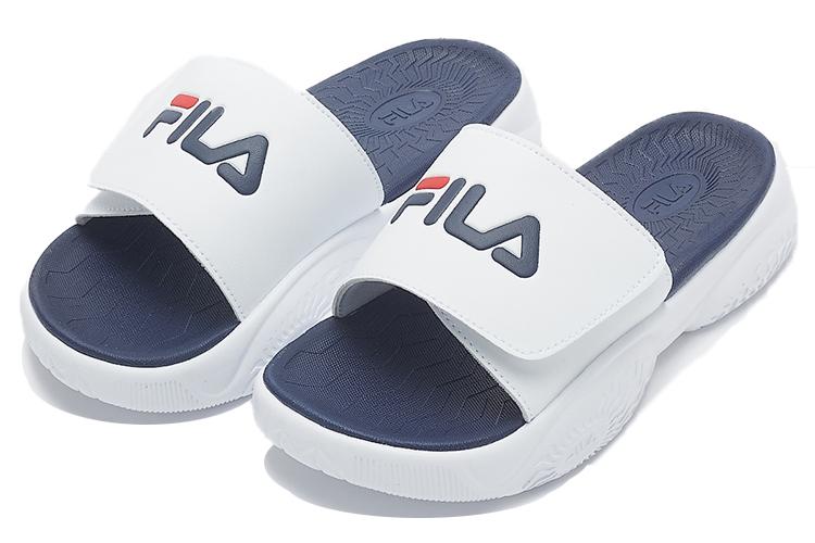 Шлепанцы унисекс FILA 1SM00559D_147 бело-синие, 230 EU