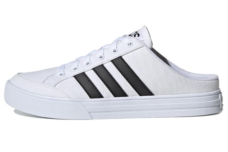 Кроссовки Adidas Vs Set Mule белые черные, 41 EU