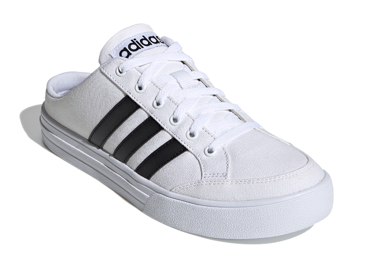 Кроссовки Adidas Vs Set Mule белые черные, 41 EU