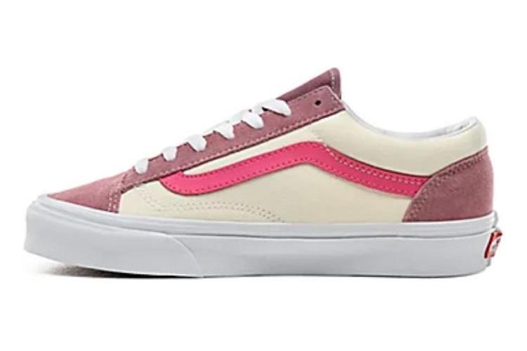 Кеды унисекс Vans Style 36 Vlt Lx белые/пурпурные