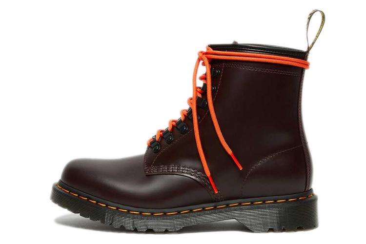 Ботинки Dr.Martens 1460 Ben Smooth красно-коричневые