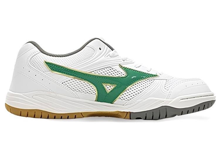 Кроссовки унисекс Mizuno 29KV13035 бело-зелёные, 37 EU